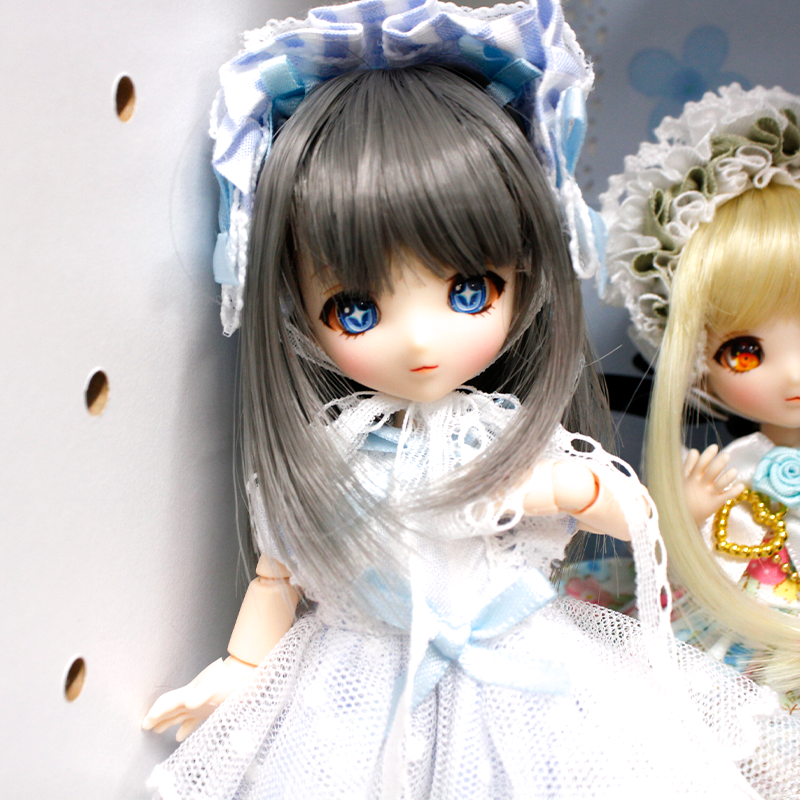 DOLLCE ミニスィーツドール　あまむす　ドール Mini Sweets Doll 『ルー』ちゃんの紹介です！ 繊細なメイク