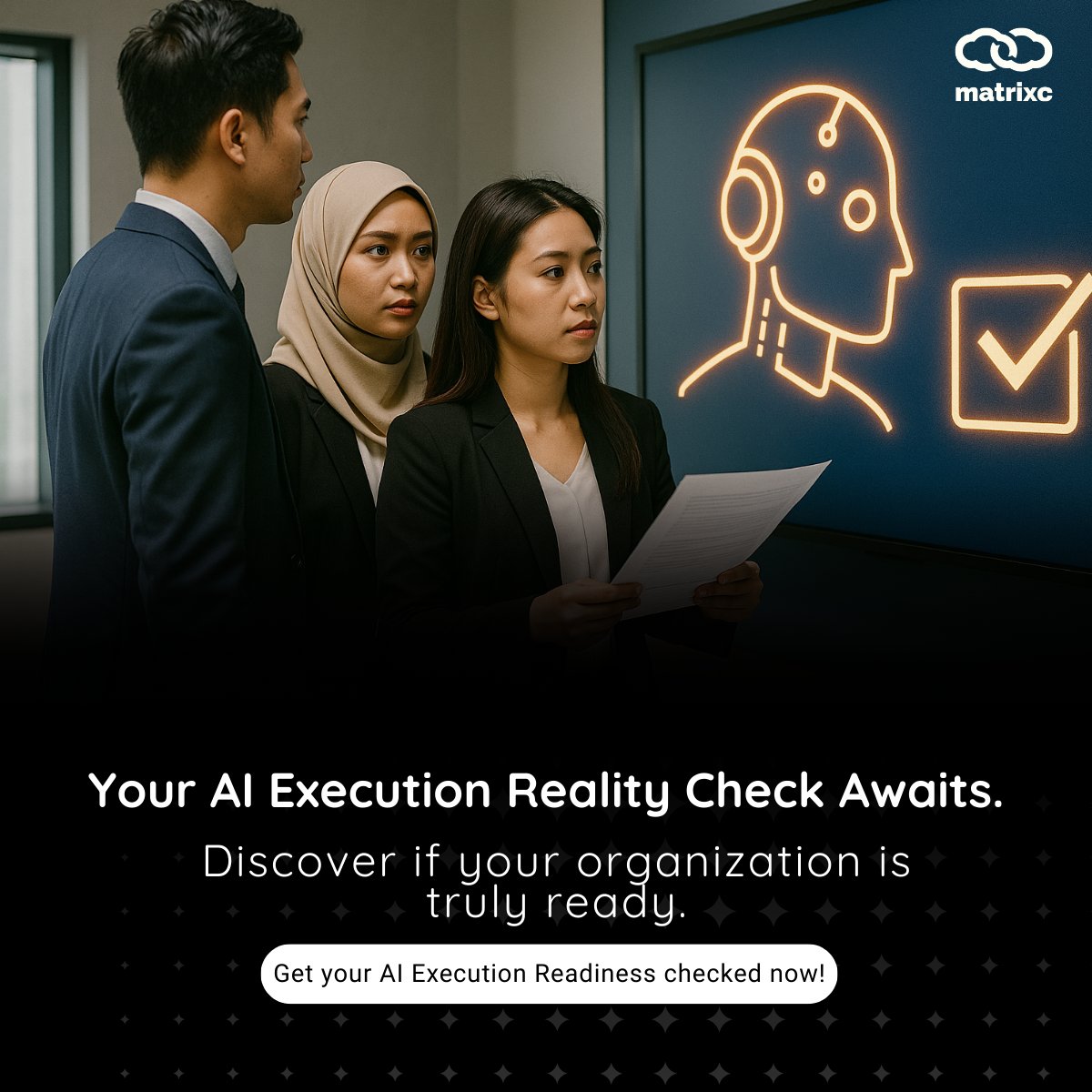 matrixconnexion's tweet image. Don’t let AI become another stalled initiative. Get your readiness score today.

👉 Start Now: stax.matrixc.com/ai-execution-a…
📲 Or WhatsApp us directly: wa.me/60124278432

#matrixc #matrixconnexion #AIExecution #ExecutionFirst #AIReadiness #FutureReady