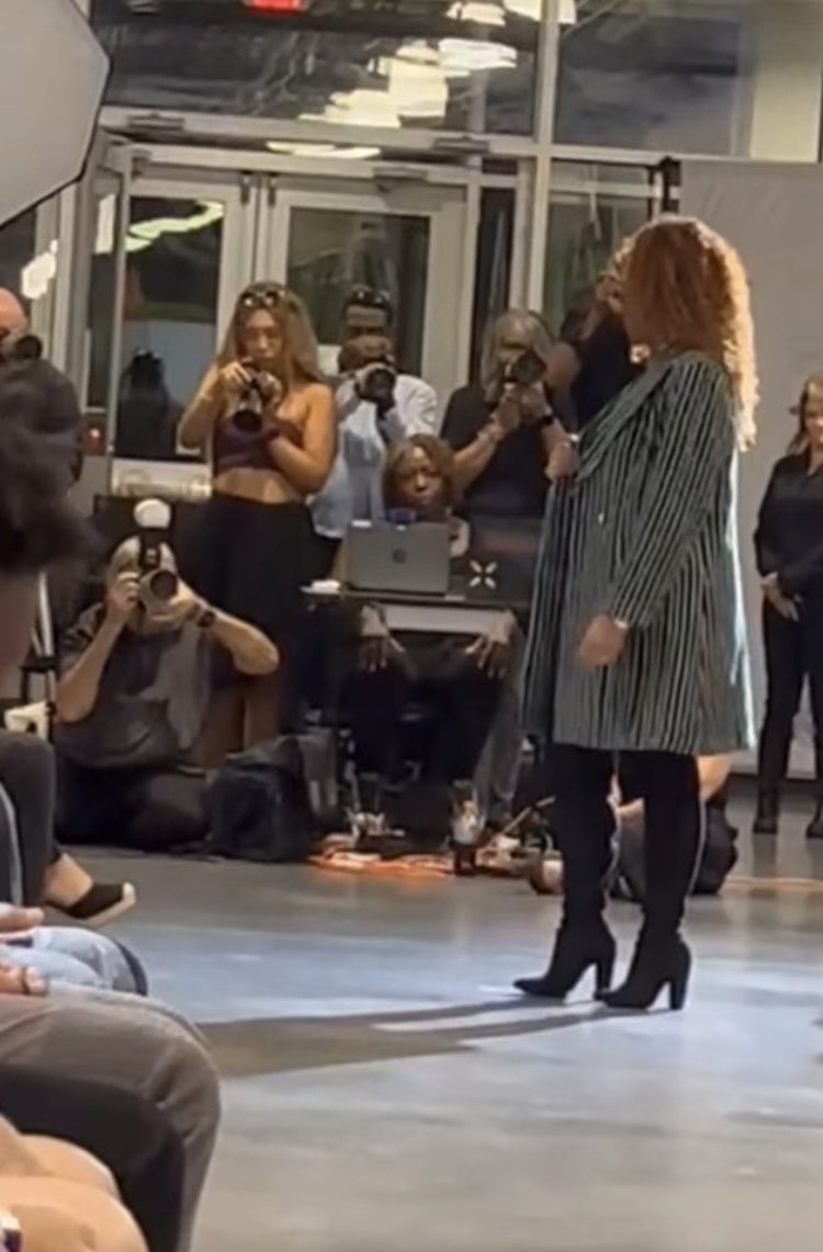RickSideMedia's tweet photo. Never in a million years did I expect to be in the pit for RI Fashion week, but there I am bottom left.  #rifw https://t.co/7bamoXwPsP