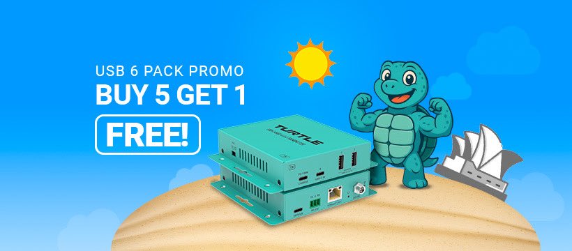 TurtleAV's tweet image. Buy 5, Get 1 Free on our USB Extenders