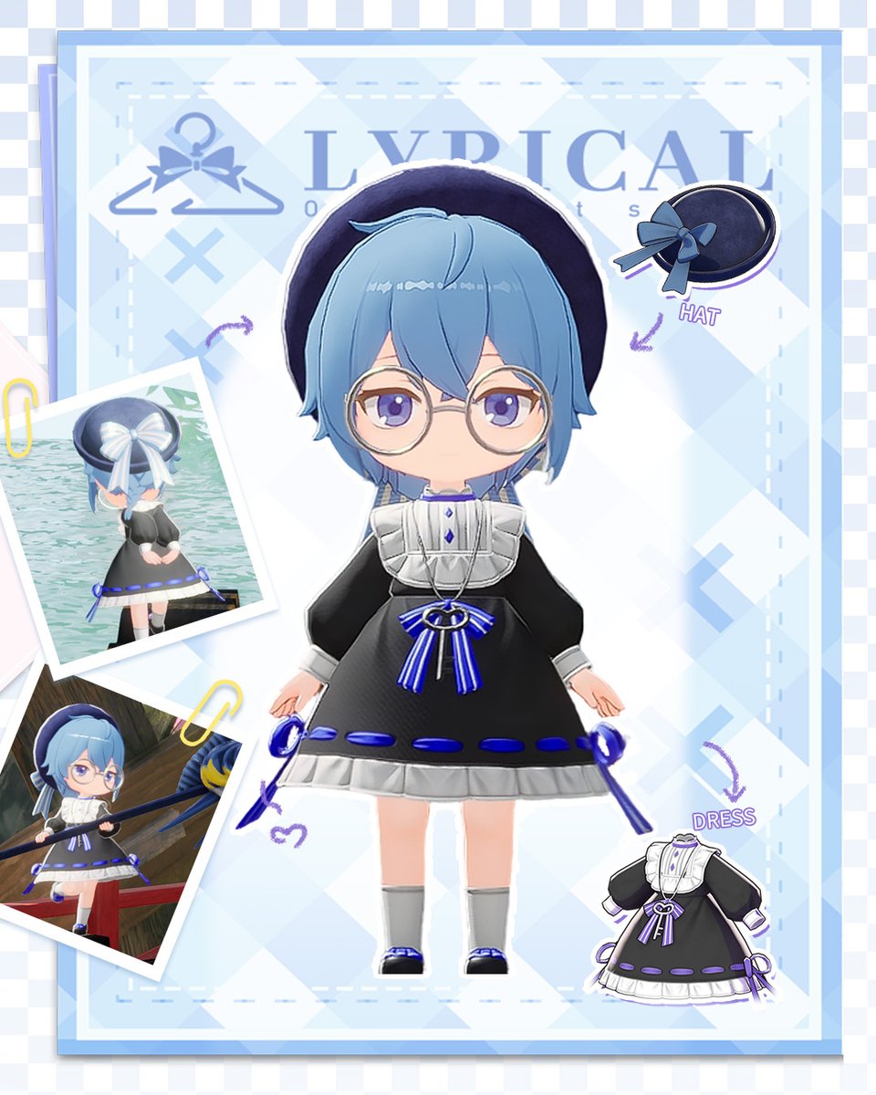 OverField_2025's tweet image. 『開放空間でできること』
え？ダヴが着てるのは…スカート？
🌹その通り！「女装の魂」を使えば、男の子だって女装ができるんだよ！

#開放空間OverField
#オーバーフィールド