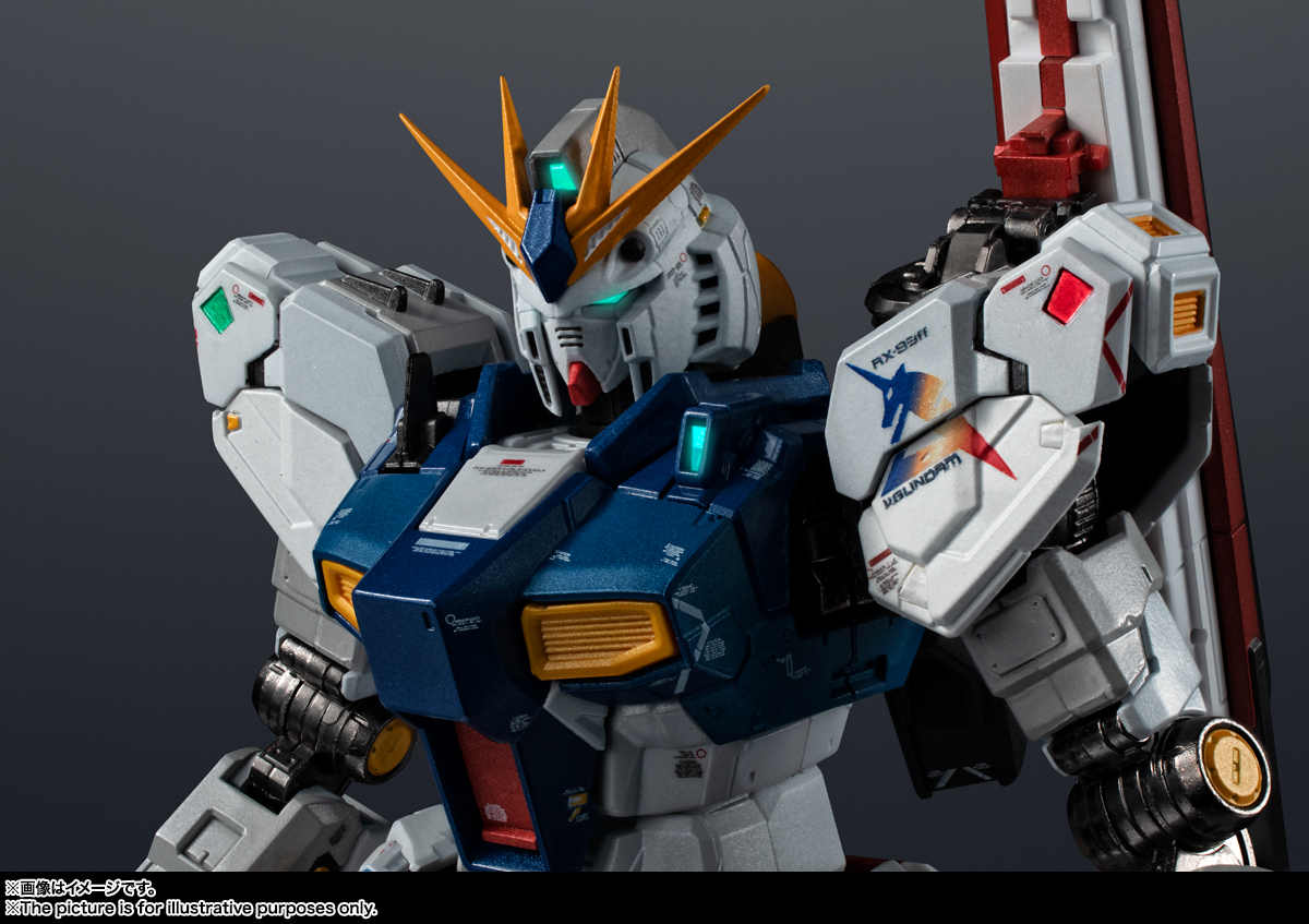 超合金RX-93ff νガンダム　ガンダムSide-f限定 超合金 RX-93ff νガンダム ららぽーと福岡 GUNDAM SIDE-F