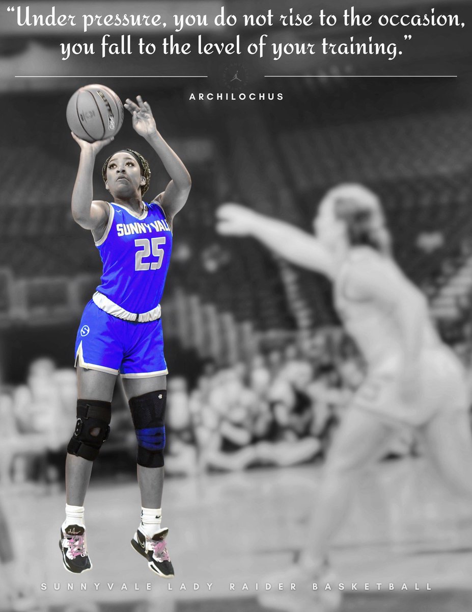 Motivational Monday 🏀
“Under pressure, you do not rise to the occasion, you fall to the level of your training.”