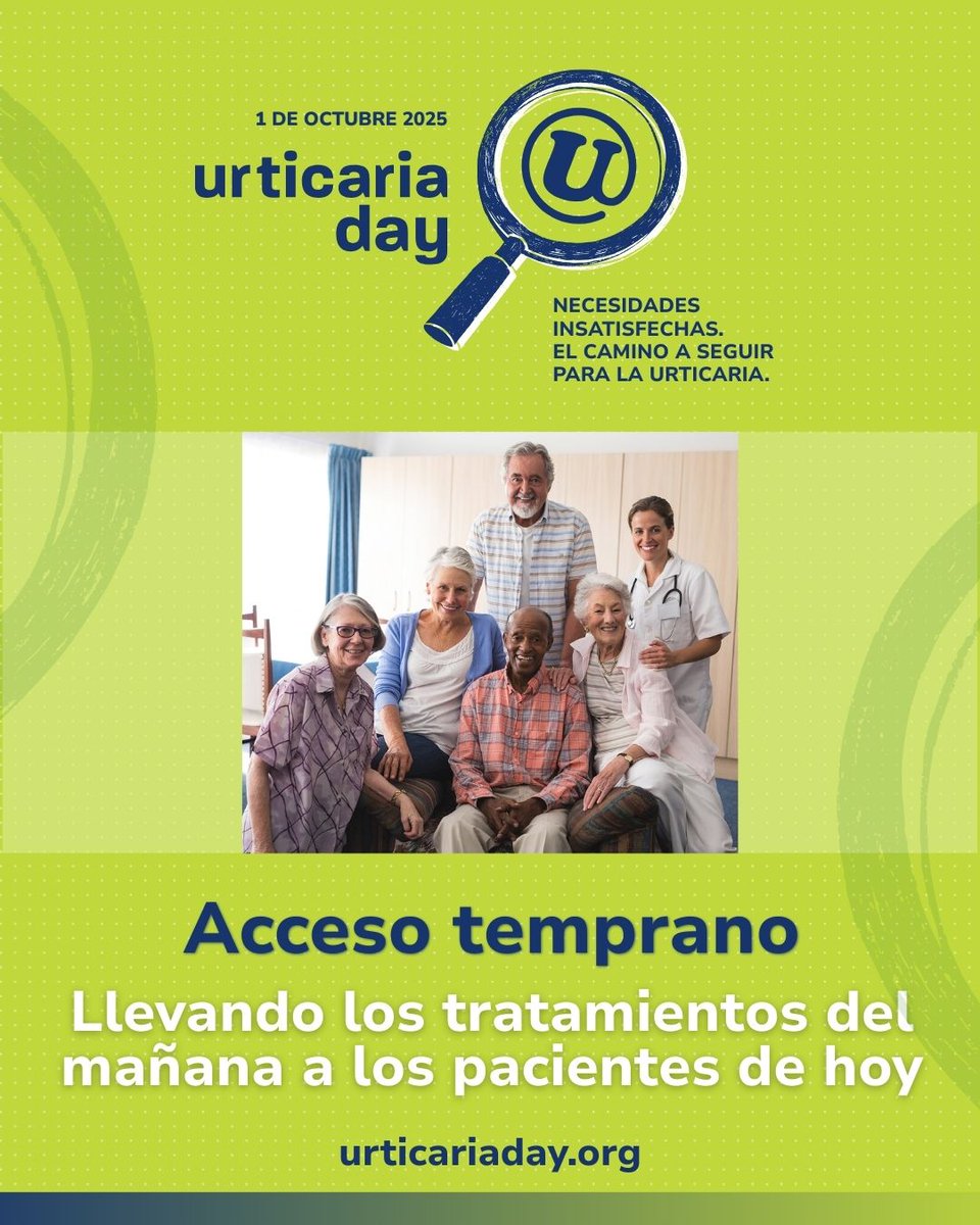 No se trata solo de innovación. El acceso temprano, mediante investigación regulada y consciente, puede ofrecer esperanza, opciones y dignidad.
Conoce más en urticariaday.org
#UrticariaDay2025 #Fundapso #Investigación