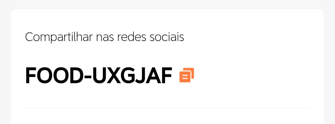 jadlogsp's tweet image. #Aproveite este Cupom &quot; FOOD-UXGJAF &quot; indicação tem validade só até 30/09/2025, aproveite as últimas horas para aquela #Refeição ou #Lanche com #Cupom de desconto de R$ 40,00 para seu primeiro pedido no #99food, utilize o #cupom: &quot; FOOD-UXGJAF &quot;

d.didiglobal.com/Kd6EWyv