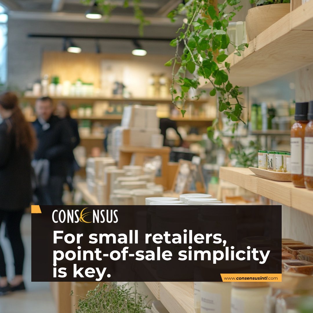 ConsensusIntl's tweet image. For small retailers, point-of-sale simplicity is key.
With SAP Customer Checkout, you get real-time inventory, seamless payments, and integration with SAP B1.

💳 Read more: 🔗 hubs.li/Q03sVLM70 
#RetailPOS #UnifiedCommerce #SAPRetail