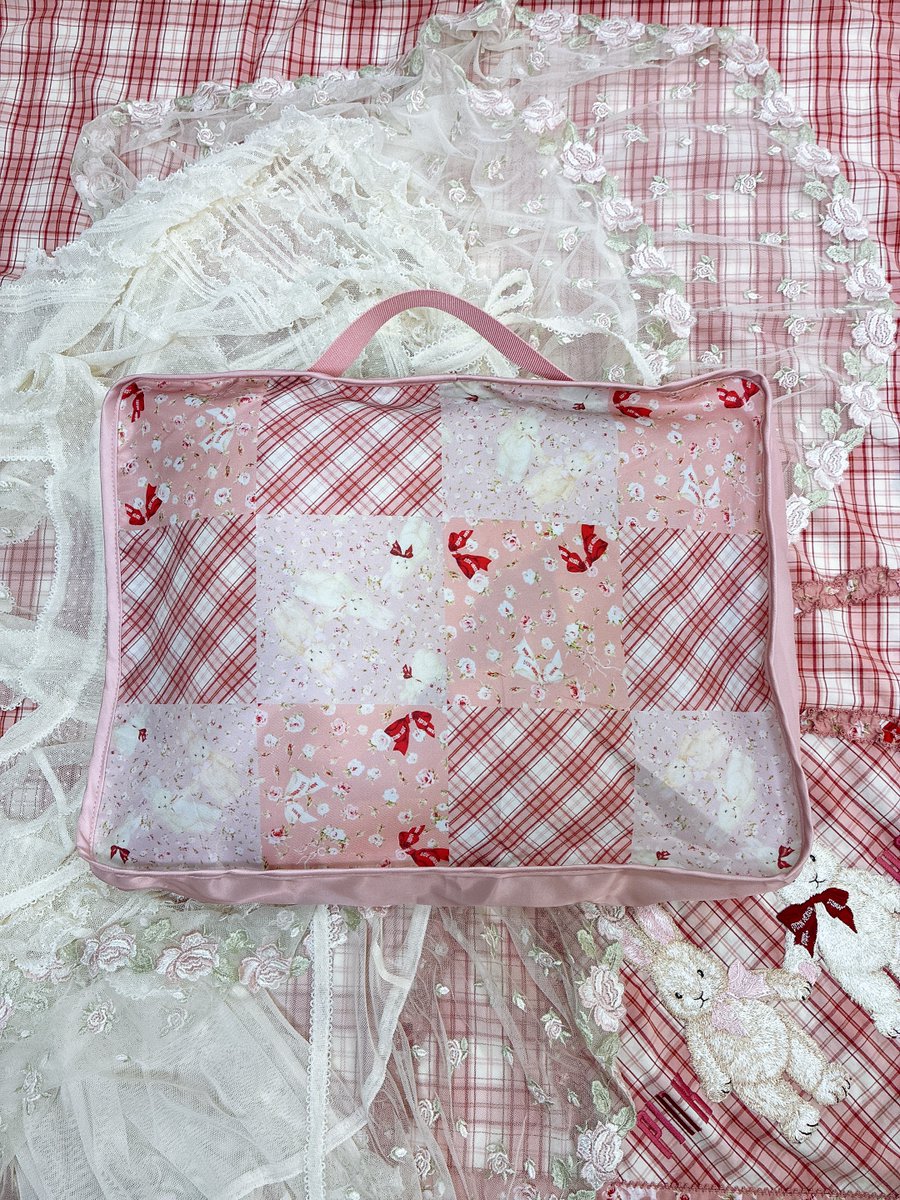 売り切り！♡♡PINK HOUSE♡薔薇刺繍マントコート♡ バラ園うさぎ刺繍オリジナルチェックストール｜ピンクハウス