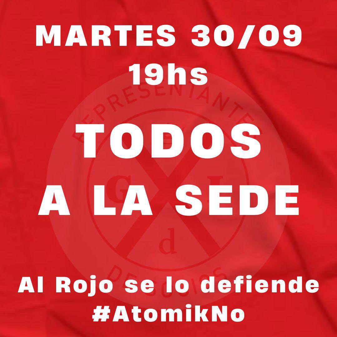 🔴 MARTES 30 | 19:00

❗️Fíjense quienes NO promueven esta marcha y reafirmarán lo que pensaron siempre. Tengan memoria también los que están en el arco opositor. Los que quieren al club de verdad