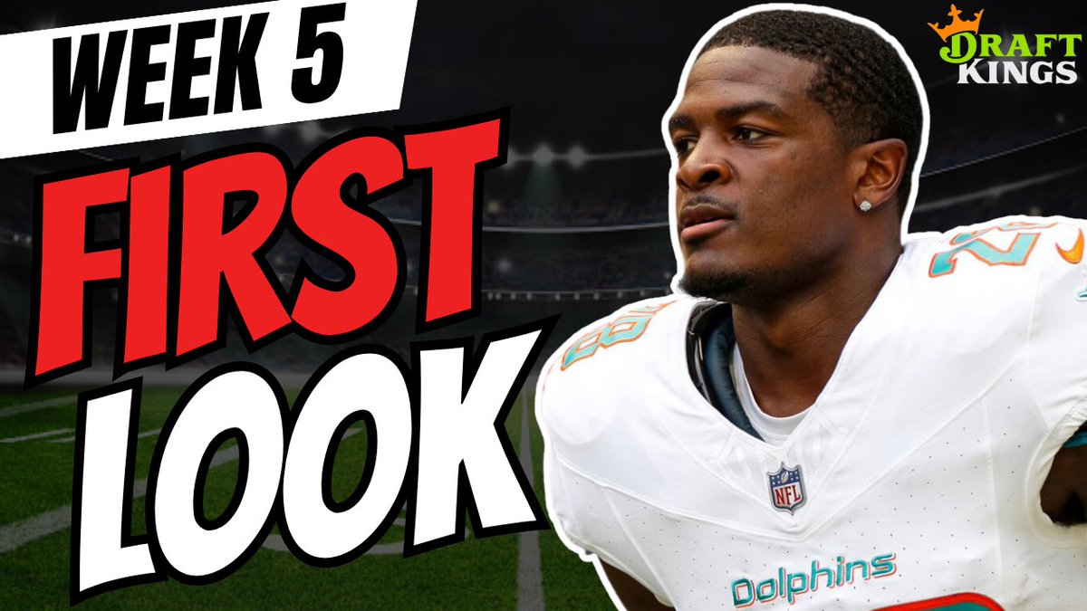 New Video 🚨 

DraftKings - Week 5 First Look

📺: youtu.be/1VryCVaNigQ