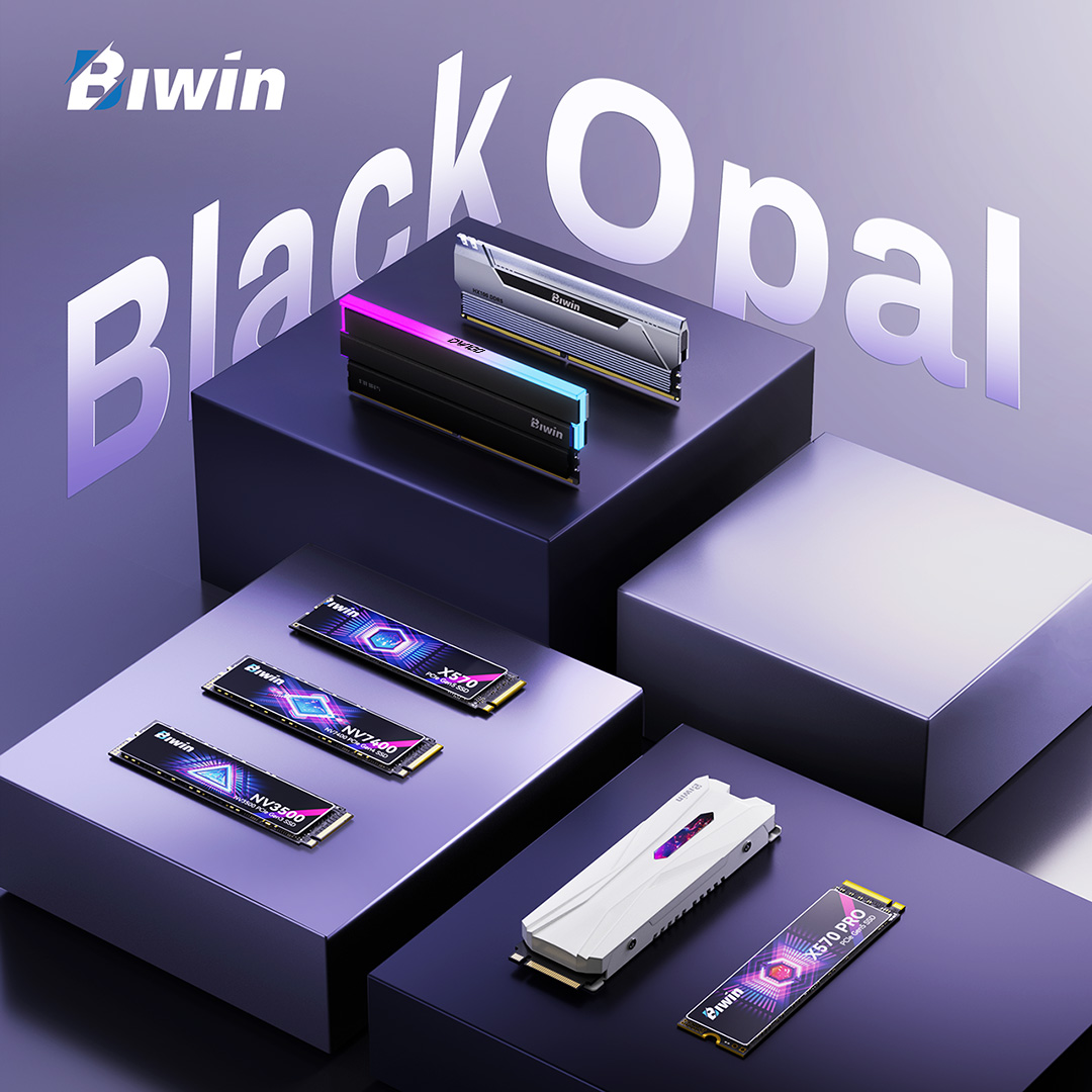 Black Opal Gaming
Redefine your performance. Built for esports pros, modders, and overclockers. Experience premium gaming with a luxury touch.

#Biwin #BuiltToWin #DW100 #biwinSSD #BlackOpal #Gaming #Esports #Overclocking #X570PRO #NV7400