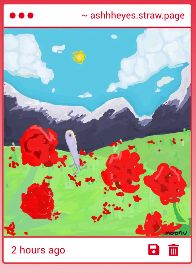 WHO LET BOB ROSS ON MY STRAWPAGE OH MY GOD THIS IS BEAUTIFUL