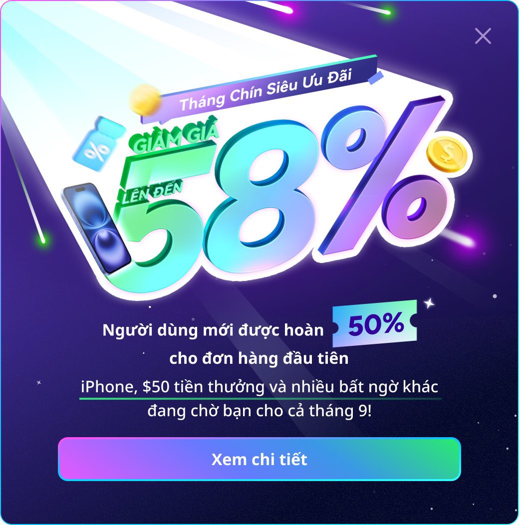 Gcryptocomunity's tweet image. 🚀 Ads Browser – Trình duyệt đa profile bảo mật, giảm giá đến 58% chỉ trong tháng 9!

🔥 CUỐI CÙNG – CHỐT DEAL HÔM NAY 🔥
Mình đang dùng Ads Browser → ẩn danh cực chắc, quản multi-profile dễ, proxy global chạy mượt.
Ai cày air/retroactive mà chưa có thì phí lắm…