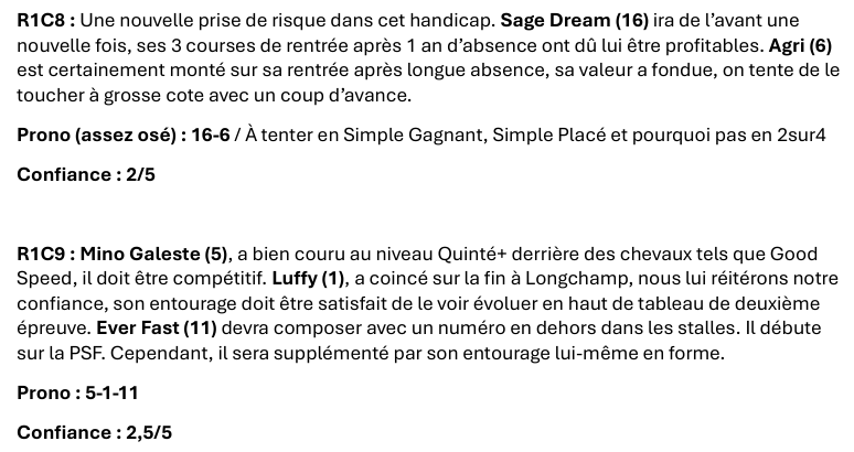 ABTurfPronos's tweet photo. Les #Pronos du jour sont disponibles : https://t.co/OioOzuOWXq