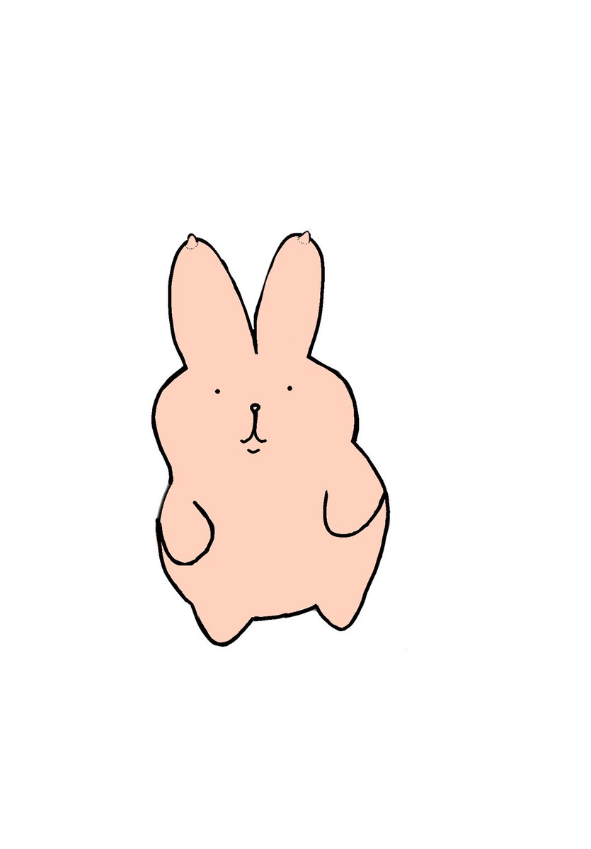 うさぱい🐰
＃ゆるいイラスト　＃イラスト
#illustration