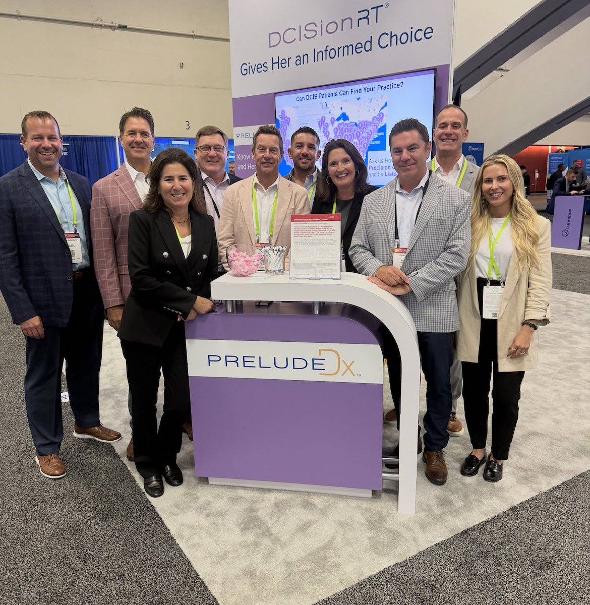 There is so much happening at #ASTRO25, and we are thrilled to be here!

If you haven’t had the chance to stop by Booth #337 yet, we’d love to see you.

#ASTRO2025 #PreludeDx