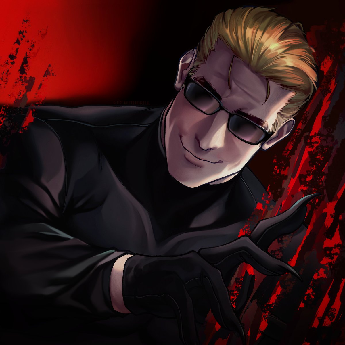long time no see! have a weskie &gt;.&lt;

#albertwesker