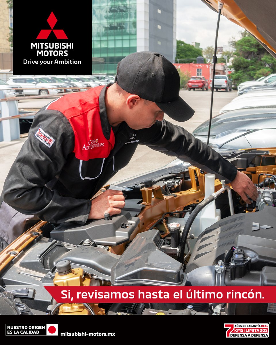 MitsubishiMex's tweet photo. Sí, así mantenemos cada unidad para entregar el #Mitsubishi perfecto para ti. https://t.co/0reQolb2ae