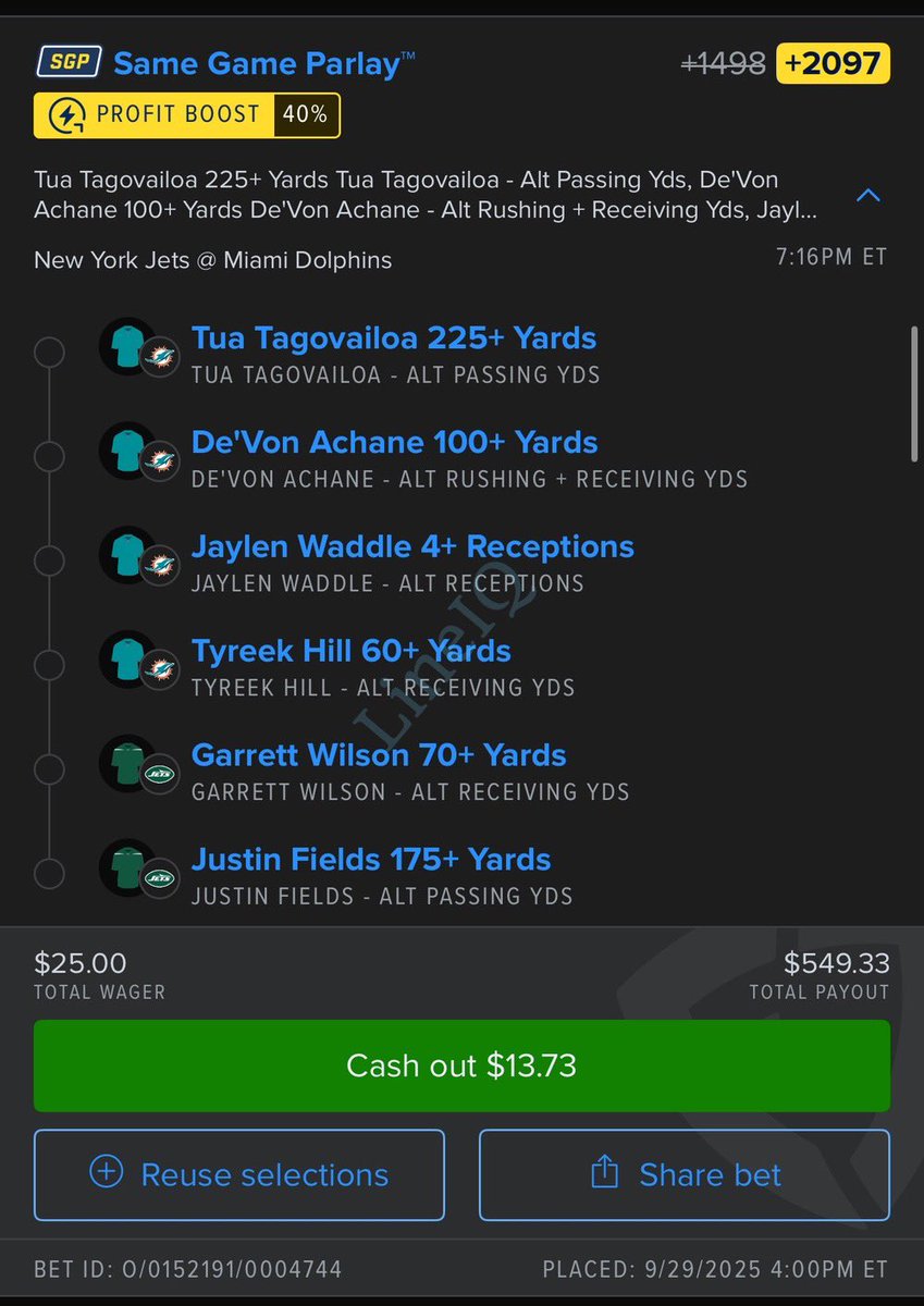 LineIQ_'s tweet photo. Who sells?? #fanduel #jetsvsdolphins https://t.co/kdjTgu3qzn