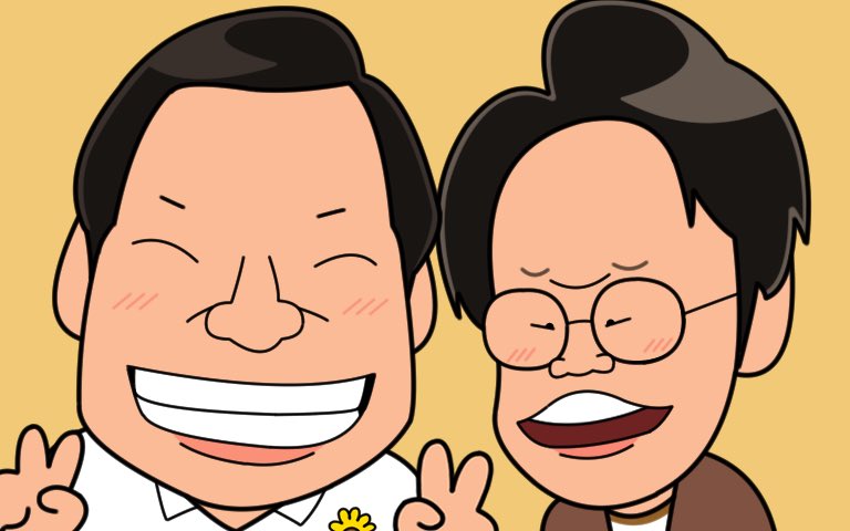 ☻似顔絵 ChatGPT師匠にちょんまげラーメン（インディアンス）の似顔絵をリアル