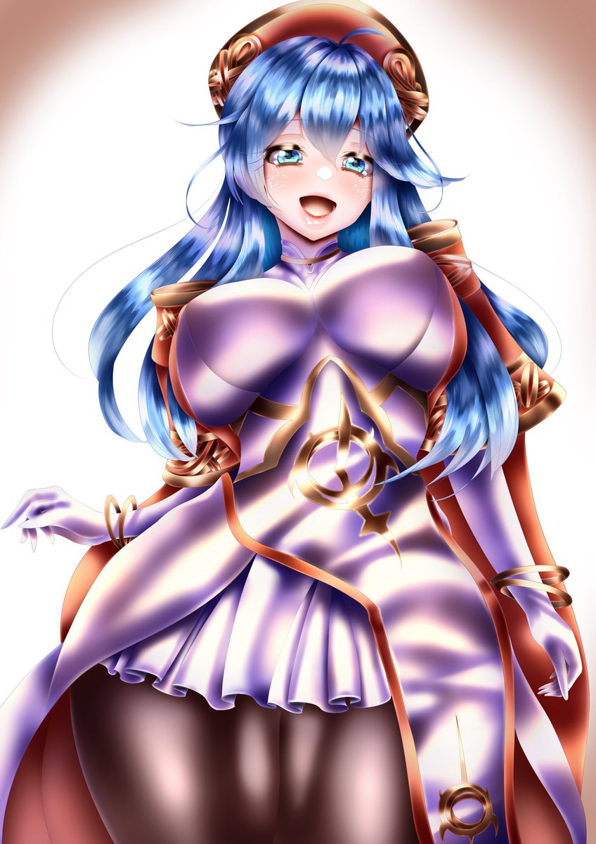 生まれて初めてのFE絵とグラス絵 初めて多め #今月描いた絵を晒そう 