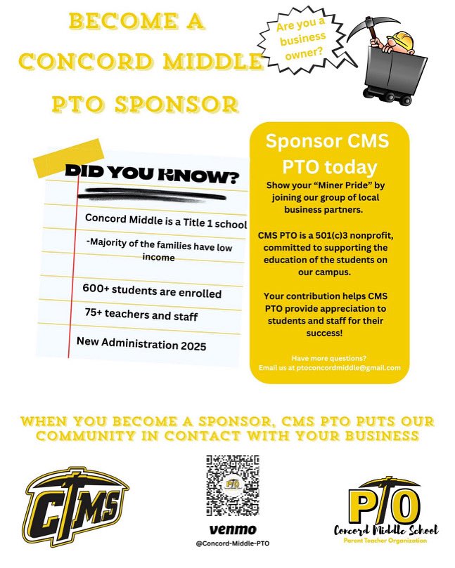 Become a Miner Sponsor!