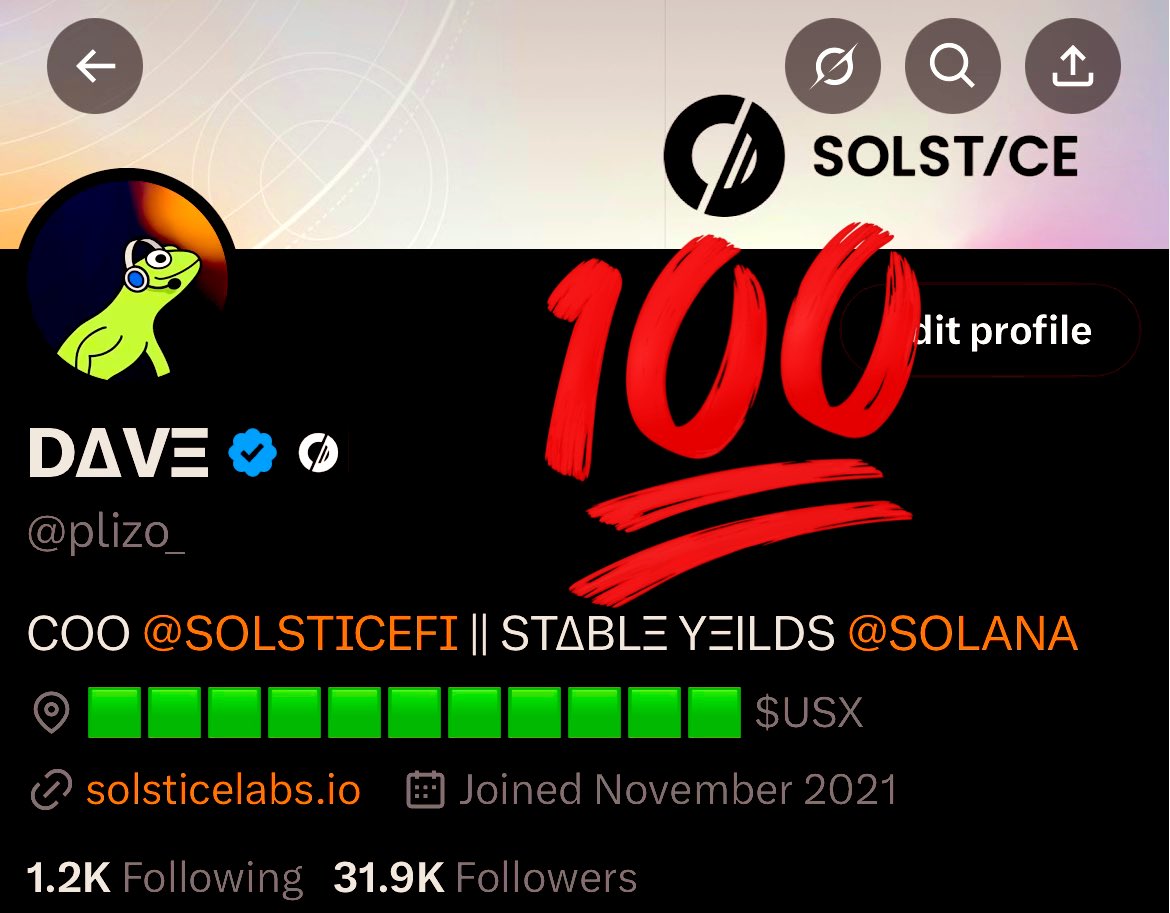 $USX
Fully
Loaded
🟩🟩🟩🟩🟩🟩🟩🟩🟩🟩🟩🟩🟩
<a href="/solsticefi/">Solstice</a>