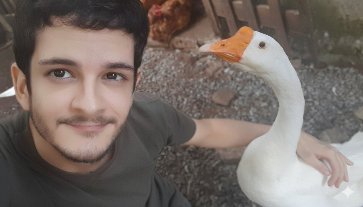 Ele não pode ver um celular que já quer tirar fotos.