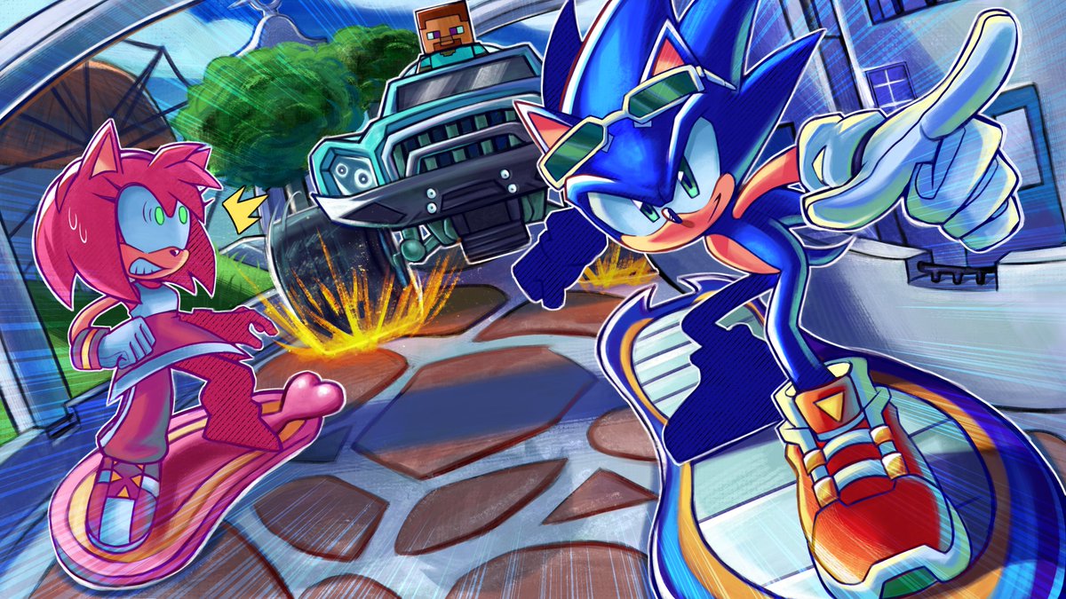SONIC RACING (feat. Steve)