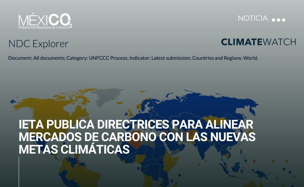 La próxima década demandará metas climáticas más ambiciosas y mecanismos más sólidos para cumplirlas. En este contexto, la IETA publicó un documento con recomendaciones para que los países integren los mercados de carbono

Lee la noticia completa aquí: mexico2.com.mx/noticia-ma-con…