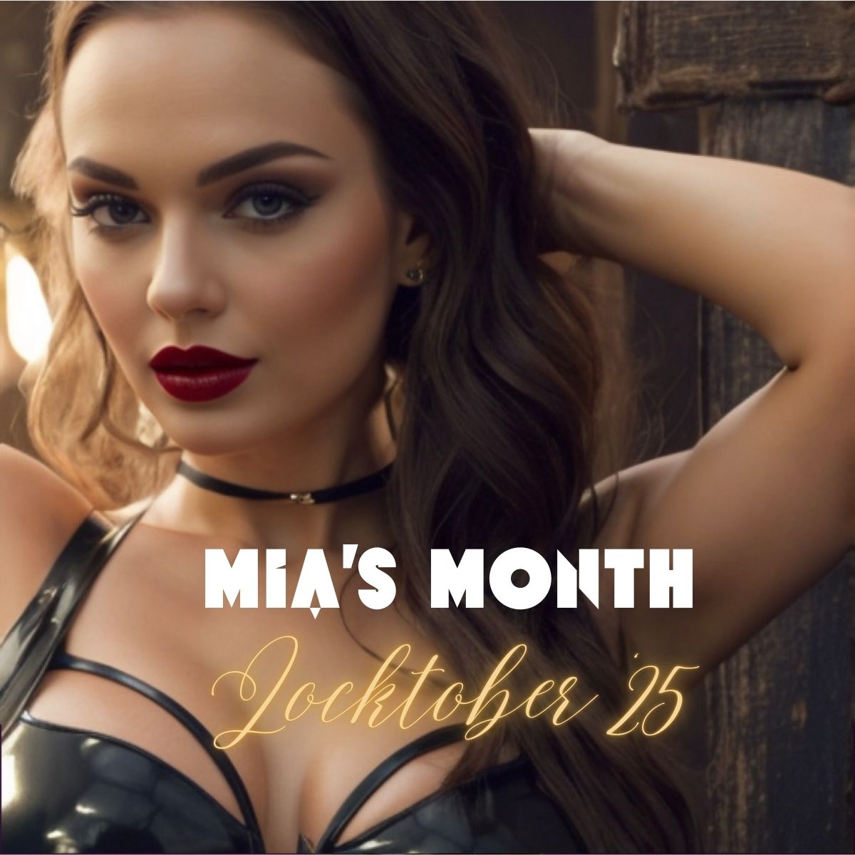 HypnoMistress_'s tweet photo. 🌹🔒Locktober is always Mia's Month🔑🌹
As some of you have learned 😘
Registrations open October 1st
Details to follow.  Xxx Mia