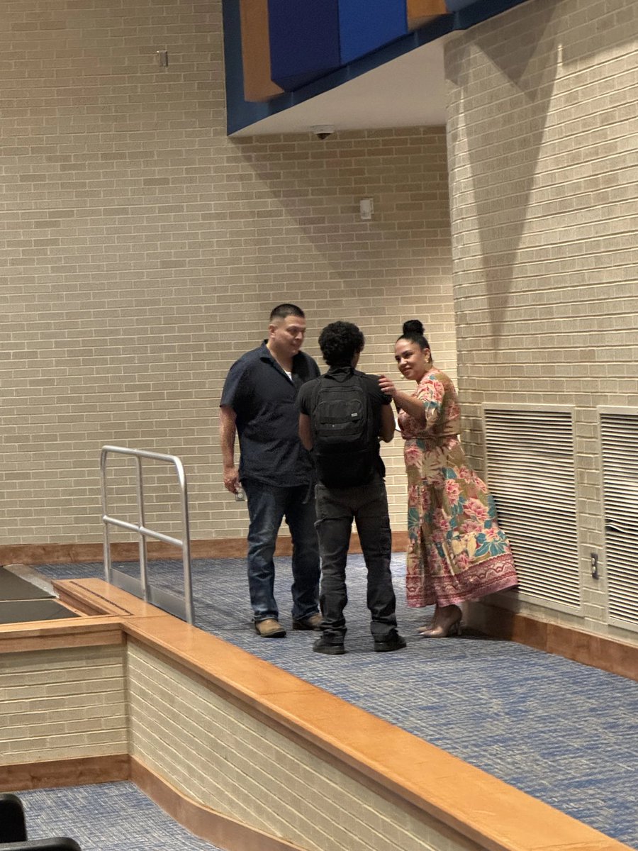 Roy Juarez Jr. <a href="/royjuarezjr/">Roy Juarez Jr</a> shared his story of hope, resilience &amp; forgiveness  <a href="/NISDJaySEA/">John Jay SEA</a> <a href="/NISDJay/">John Jay High School</a>. He reminded students that their future belongs to them &amp; their voice matters.  <a href="/NISDCounseling/">NISD Counseling</a>