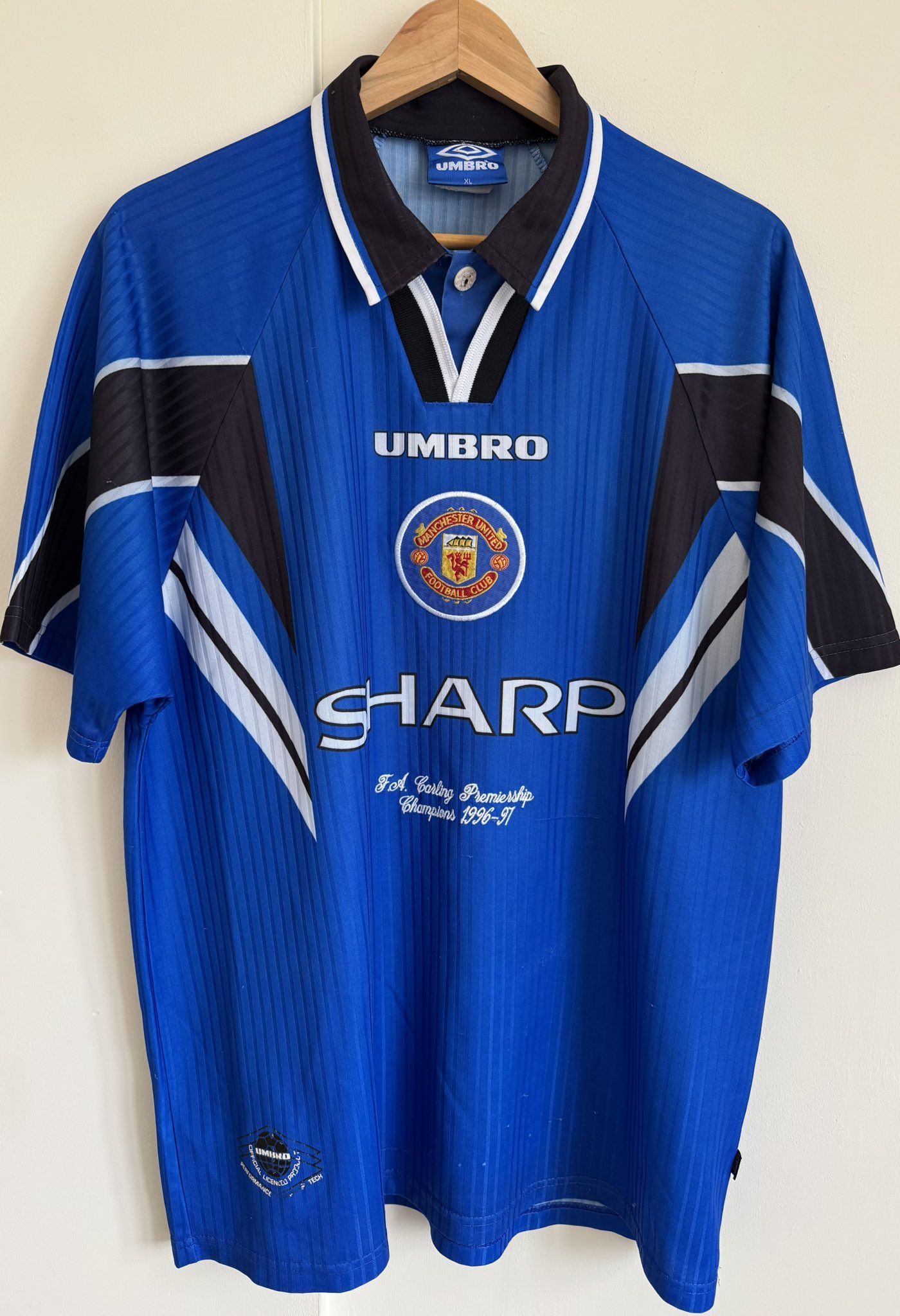 ウェア Manchester United 96/97 S/S Uniform #14 ウェア Manchester United 96/97 S/S Uniform #14 ウェア