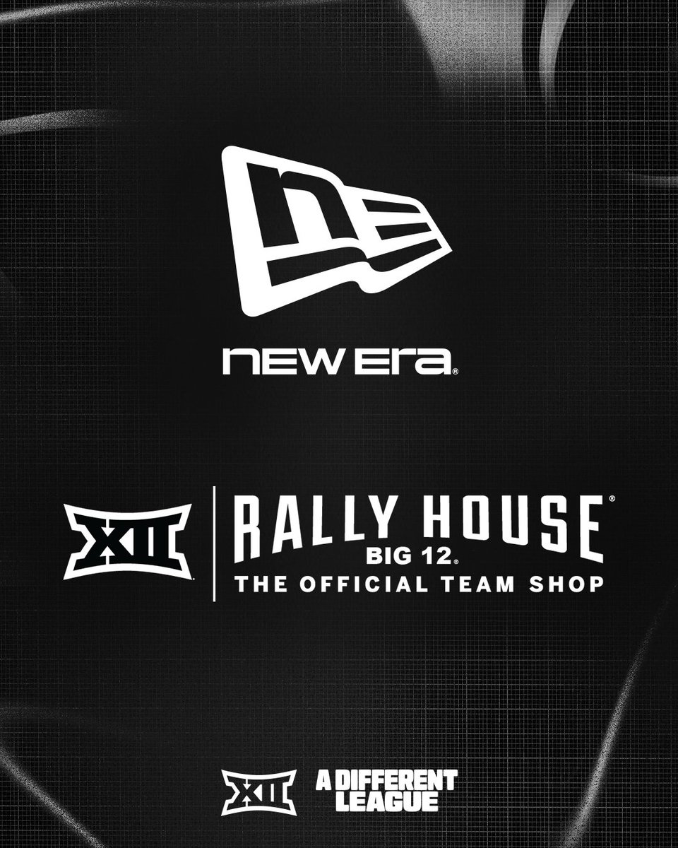 Rally_House's tweet photo. Big things happening in the Big 12 🏆

Proud to team up with the Big 12 Conference to bring fans more of the gear they love in-store &amp; online.

🤝 @big12conference https://t.co/5JhBjApwST