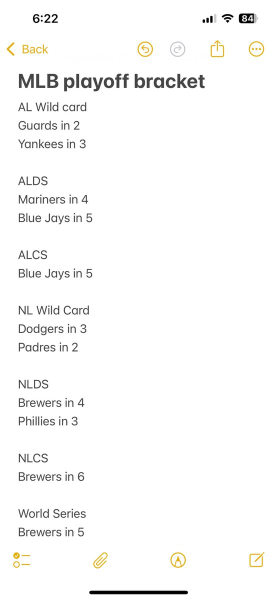 Here’s my MLB playoffs predictions