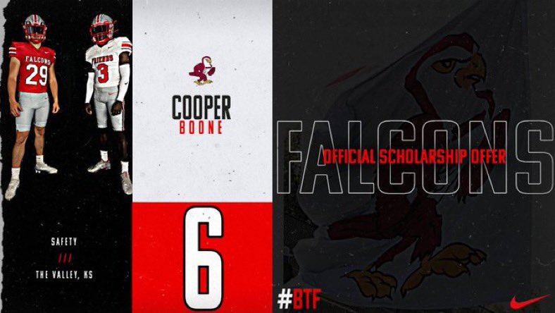 After a great conversation with <a href="/CoachKempfFU/">Paul Kempf</a> I have received an offer from <a href="/FalconsFU/">Friends University Football</a>! <a href="/CoachHarrisonFU/">Coach Harrison</a> <a href="/VCFB/">Hornet Football</a> <a href="/VCCoachO1/">VC Coach O</a>