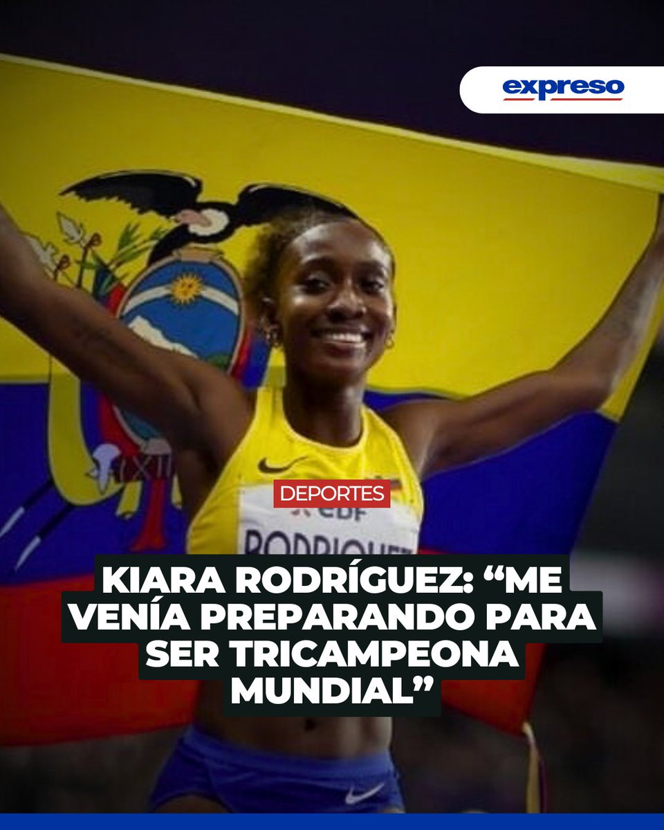 El paratletismo mundial se tiñó tricolor este lunes 29 de septiembre gracias a la consagración de Kiara Rodríguez en los 100 metros planos T46/47 del Campeonato Mundial de Nueva Delhi, India.

Los detalles: bit.ly/4nqE7Z4