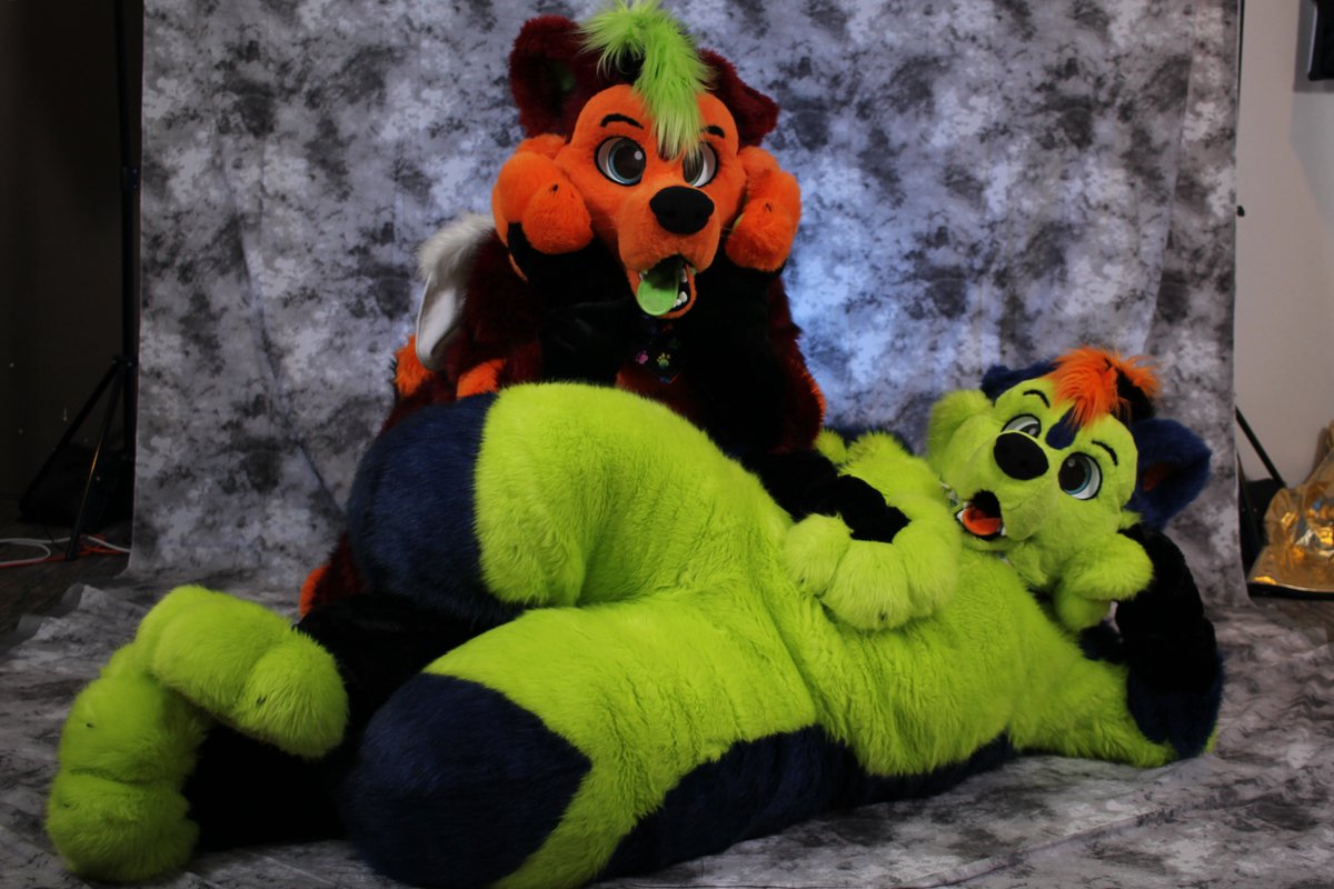No Context needed besides
#Cuties 

📸@Prplhaze and Xion

#FursuitEveryday #fursuit