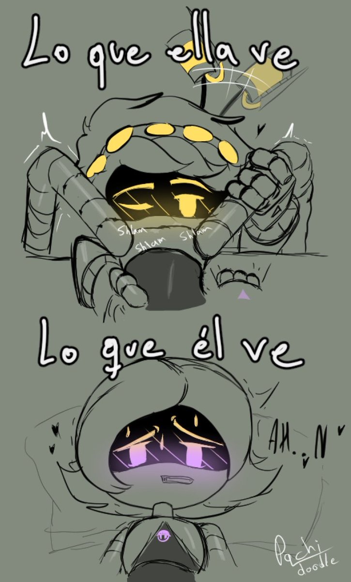 Pachinsfw's tweet photo. Diferentes perspectivas 💜💛
(Abrir si es necesario)

#murderdrones #murderdronesnsfw #UziDoorman #nuzi #Nxuzi #UzixN #SerialDestinationN https://t.co/iYo6Ax0MnC