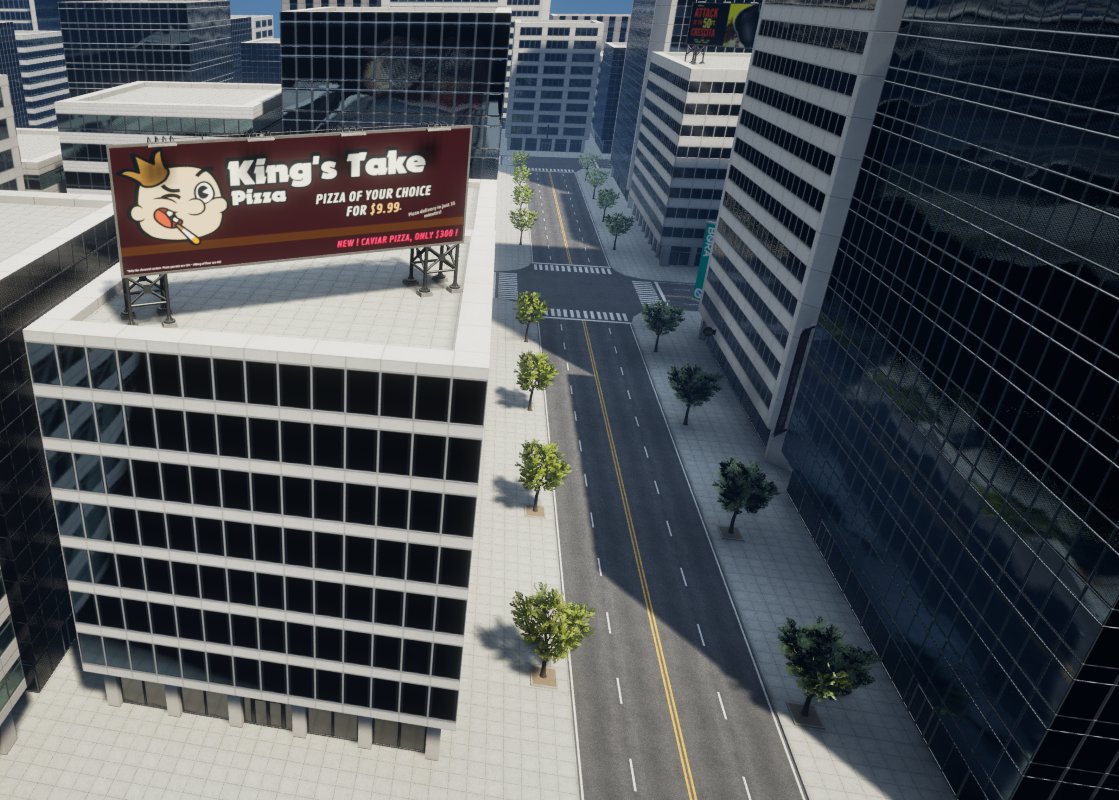 Fun fact: In Growth Zone 0.5, there is a chance you find this billboard in the city. This is a reference to the amazing game "Captain Firehawk and the Laser Love Situation"