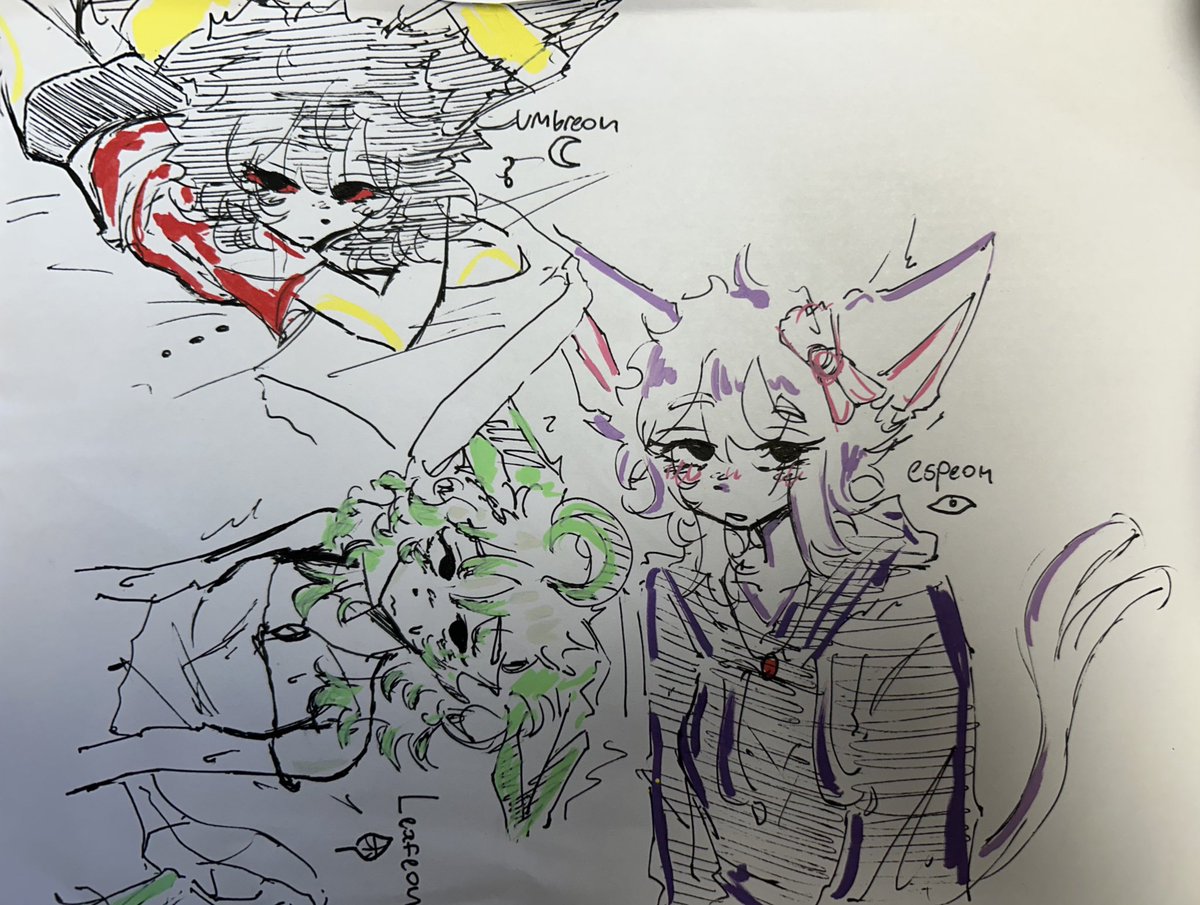 SuzuisF's tweet image. #eevee #pokemon #Eeveelution #art