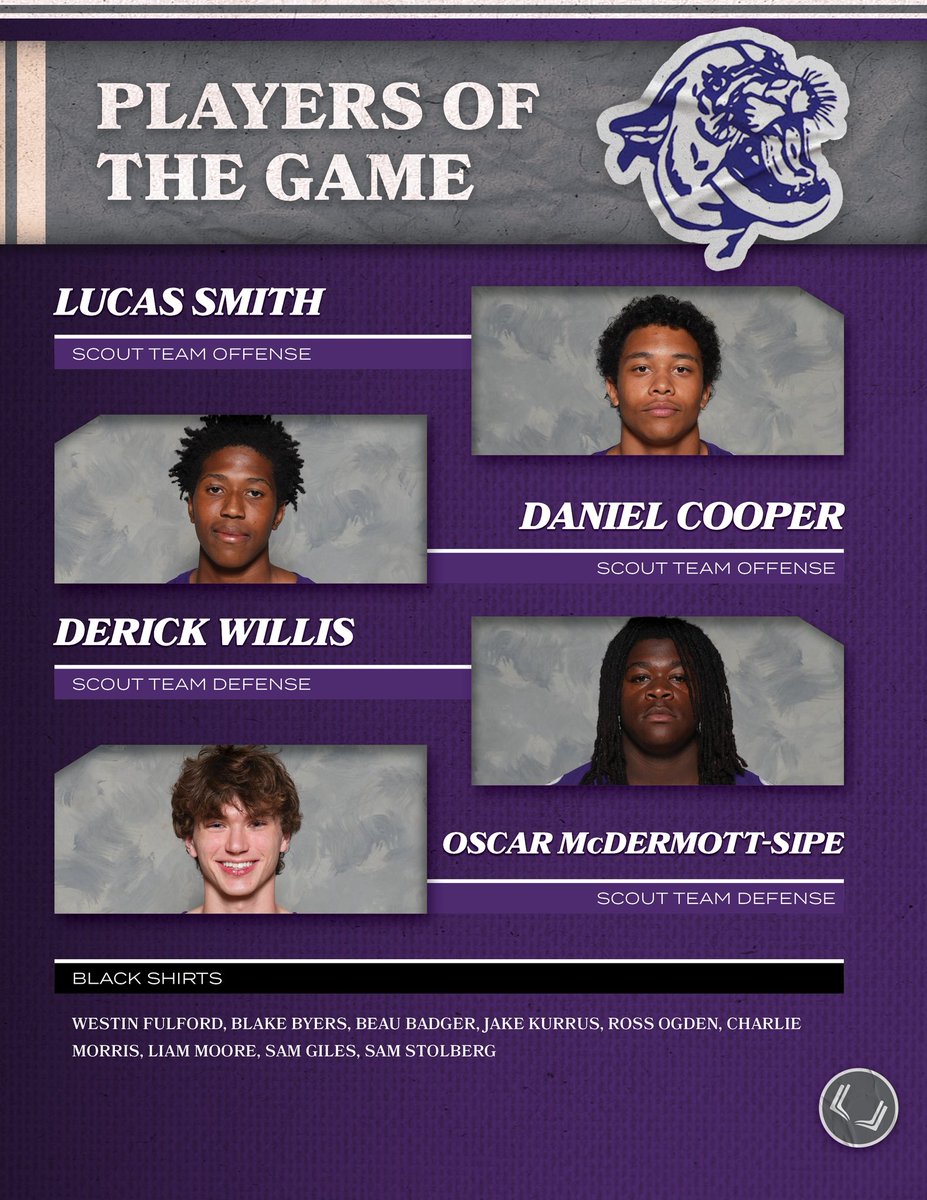 Players of the week from week six!