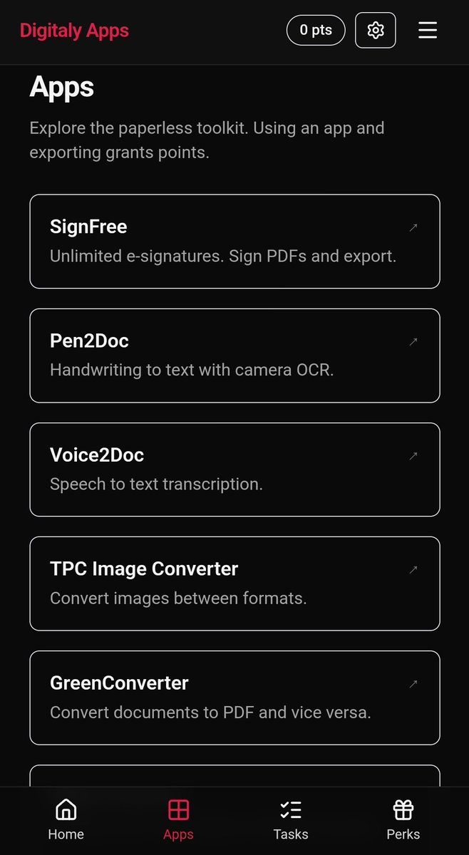 PaperlessComp's tweet image. Sorry we couldn't launch the app as expected yesterday.
Just a sneak.
Digitaly App. Coming sooner.
#Solana, #SOL, #Crypto, #Altcoin, #DeFi, #Web3, #Blockchain #SolanaMobile, #Saga, #Chapter2, #Web3Mobile