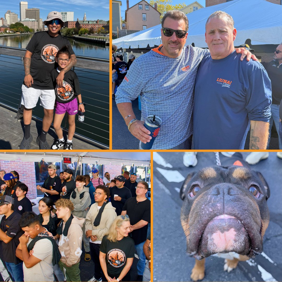 LIUNANewEngland's tweet image. $20k raised for @BBBSA Rhode Island at this year’s PVD WALK!🧡
On behalf of @GSTMFSabitoni &amp;amp; @LIUNA Vice President &amp;amp; New England Regional Manager Donato A. Bianco, Jr., THANK YOU to our @LIUNA Laborers Rising members, our @ri_trades affiliates and all the sponsors &amp;amp; volunteers!