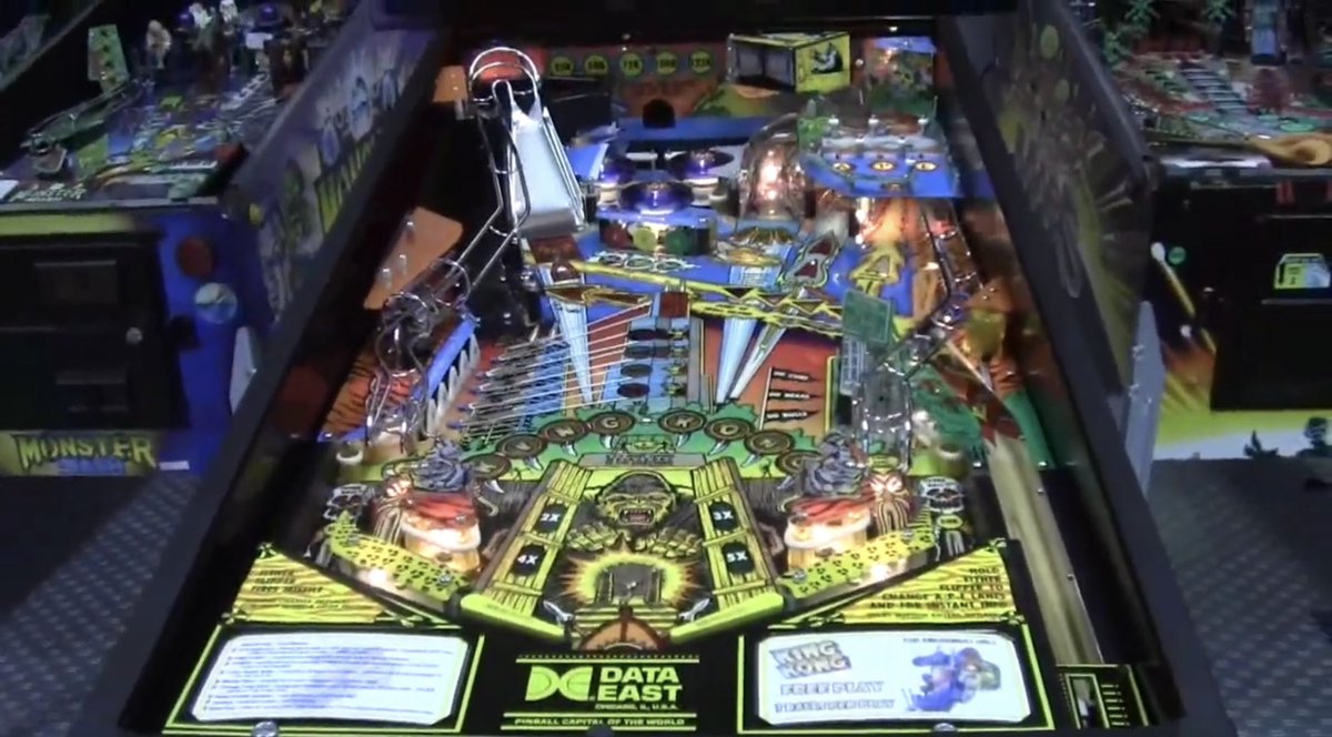WeBuyPinball's tweet photo. Price check aisle nine.

Data East King Kong.

What do you think it is worth? https://t.co/EaMz26Czam