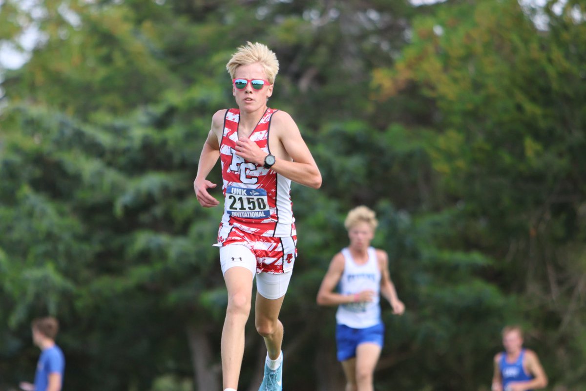 Class A/B UNK results:

Class B#1 Cece Kramper of Omaha Duchesne clocks the fastest girls time of the day, 18:20, while #2 Leah Robinson is 2nd in 18:41.  B#2 Elkhorn North wins 36-45 over top-ranked Gretna. 

Top-ranked Emily Hegge of Papio South and 2nd-ranked Tatum Nielson of