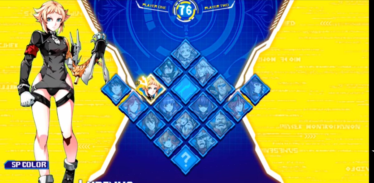 Sairento__Hiru's tweet image. Some screenshots of Lupinus (Alt color) from Chaos Code Nemesis Experiment, Destruction chaos finish victory pose 

#ChaosCode  #CCNEXT
#カオスコード