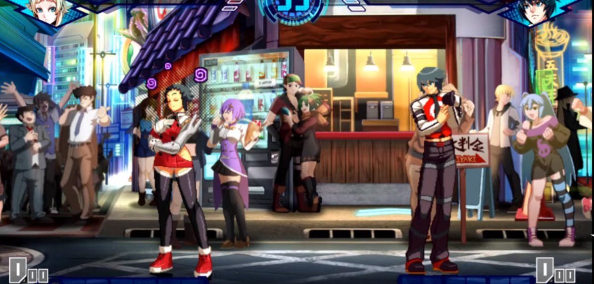 Sairento__Hiru's tweet image. Some screenshots of Lupinus (Alt color) from Chaos Code Nemesis Experiment, Destruction chaos finish victory pose 

#ChaosCode  #CCNEXT
#カオスコード