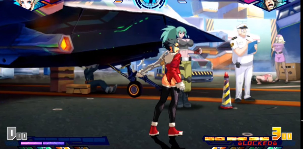 Sairento__Hiru's tweet image. Some screenshots of Lupinus (Alt color) from Chaos Code Nemesis Experiment, Destruction chaos finish victory pose 

#ChaosCode  #CCNEXT
#カオスコード