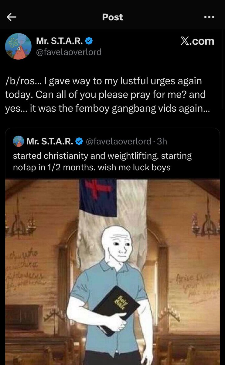oangryd's tweet photo. @famousincel Looks like he relapsed :/ https://t.co/5hGIQNwnCM