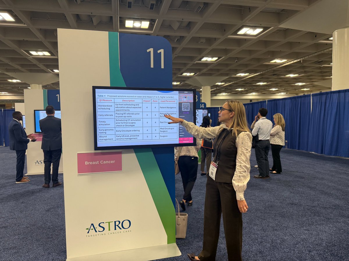 Yale Cancer Center (@yalecancer) on Twitter photo .<a href="/AlisaRybkin/">Alisa Rybkin</a> presents a high-impact, low-cost quality improvement initiative at #ASTRO25 aimed at boosting radiation therapy adherence after breast-conserving surgery—highlighting the vital role of patient navigation. <a href="/YaleRadOnc/">Yale Radiation Oncology Residency</a> <a href="/SmilowCancer/">Smilow Cancer Hospital</a> <a href="/ASTRO_org/">ASTRO</a> 
Learn More⬇️ .<a href="/AlisaRybkin/">Alisa Rybkin</a> presents a high-impact, low-cost quality improvement initiative at #ASTRO25 aimed at boosting radiation therapy adherence after breast-conserving surgery—highlighting the vital role of patient navigation. <a href="/YaleRadOnc/">Yale Radiation Oncology Residency</a> <a href="/SmilowCancer/">Smilow Cancer Hospital</a> <a href="/ASTRO_org/">ASTRO</a> 
Learn More⬇️